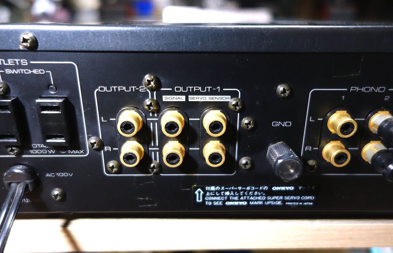 ONKYO integra P-306R ジャンクをレストアしてみます : アンプ ONKYO integra P-306R ジャンクをレストアしてみます : アンプ