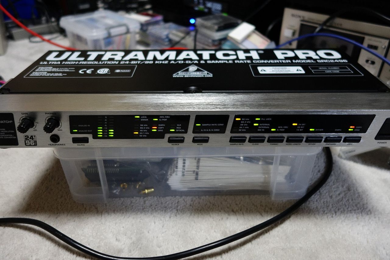 【ジャンク】ベリンガー コンバーター src2496 Behringer | Product | SRC2496