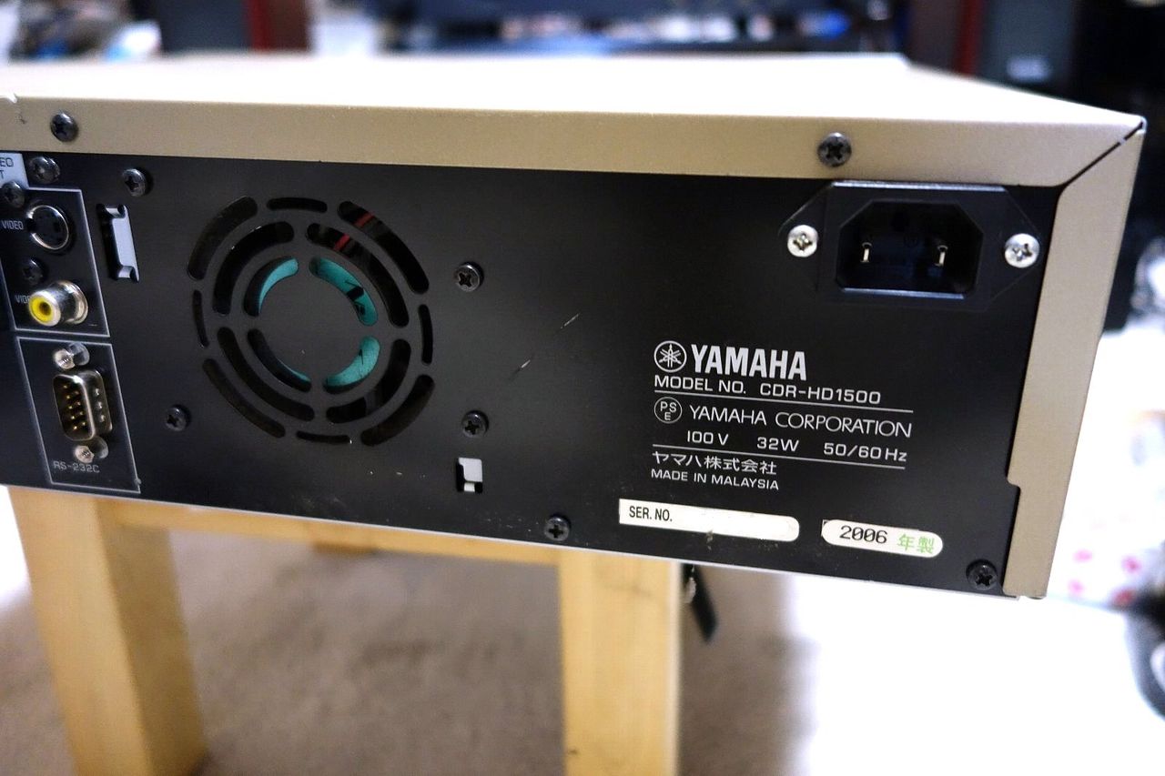 YAMAHA CDR-HD1500 ジャンクをレストアします : アンプジャン YAMAHA CDR-HD1500 ジャンクをレストアします : アンプジャン