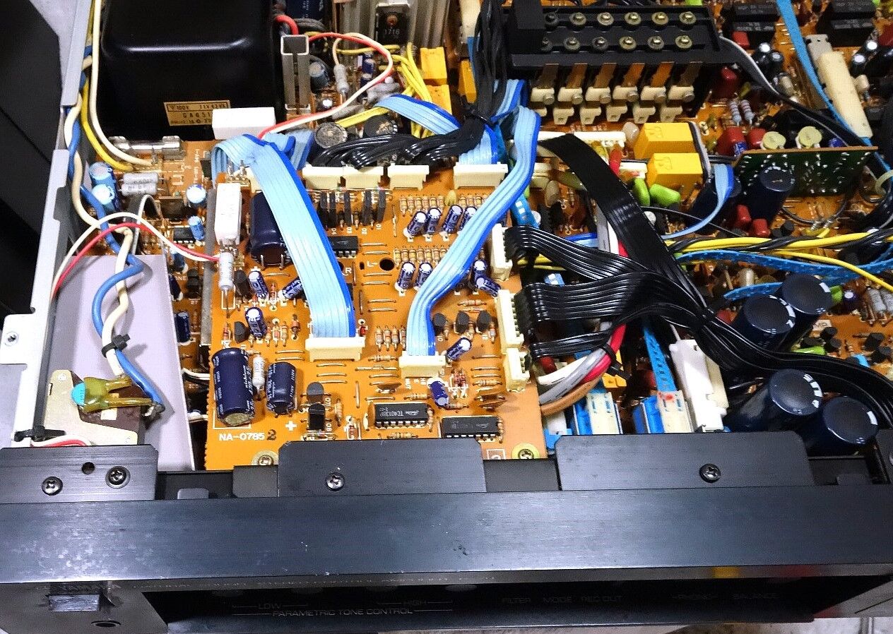 YAMAHA C-70 ジャンクの基板洗浄してみました : アンプジャンカーのblog