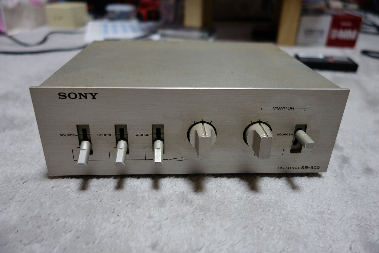 SONY SB-500 をリフレッシュしました : アンプジャンカーのblog SONY SB-500 をリフレッシュしました : アンプジャンカーのblog