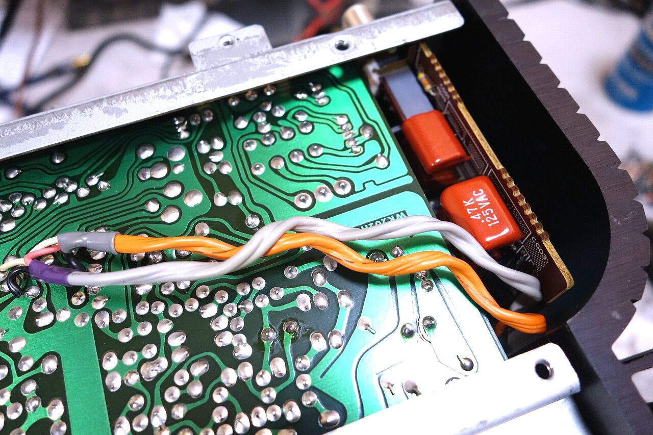 Marantz PM-4 ジャンクの基板洗浄と部品交換 : アンプジャンカーのblog