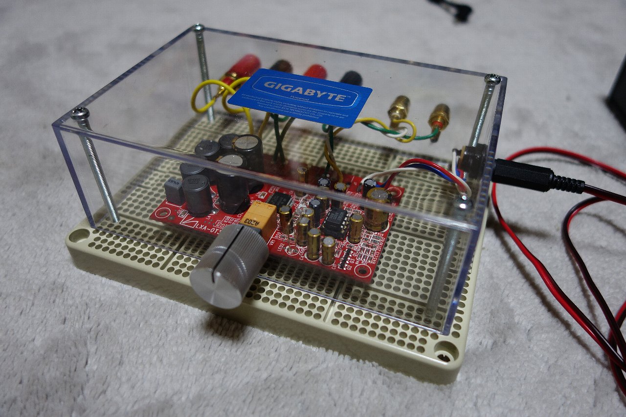 LUXMAN LXA-OT3をカスタマイズ : アンプジャンカーのblog LUXMAN LXA-OT3をカスタマイズ : アンプジャンカーのblog
