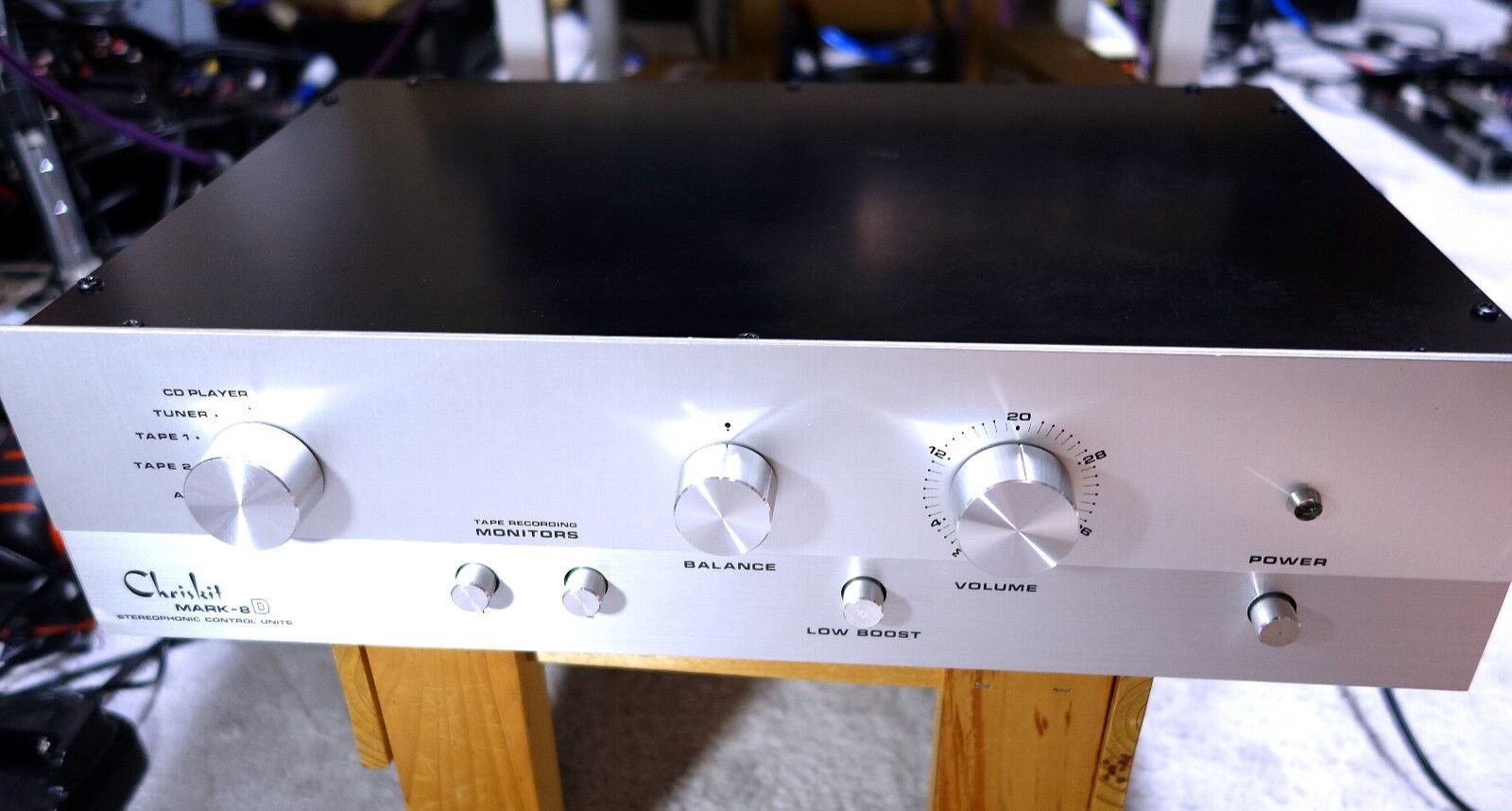 名機クリスキット　プリアンプ　MARK-8D　希少品　完動美品 Yahoo!オークション -「クリスキットmark8d」の落札相場・落札価格