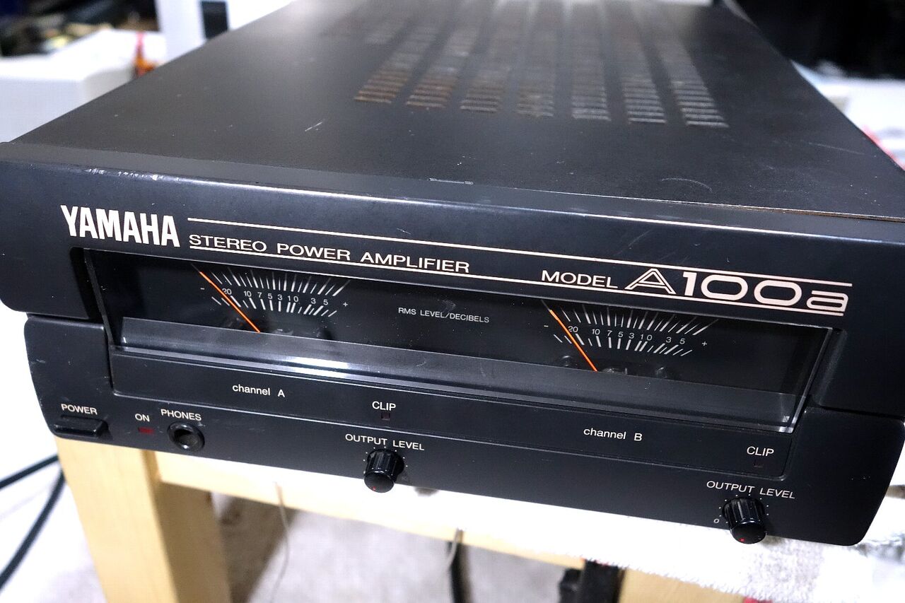 YAMAHA A100a ジャンクが届きました : アンプジャンカーのblog