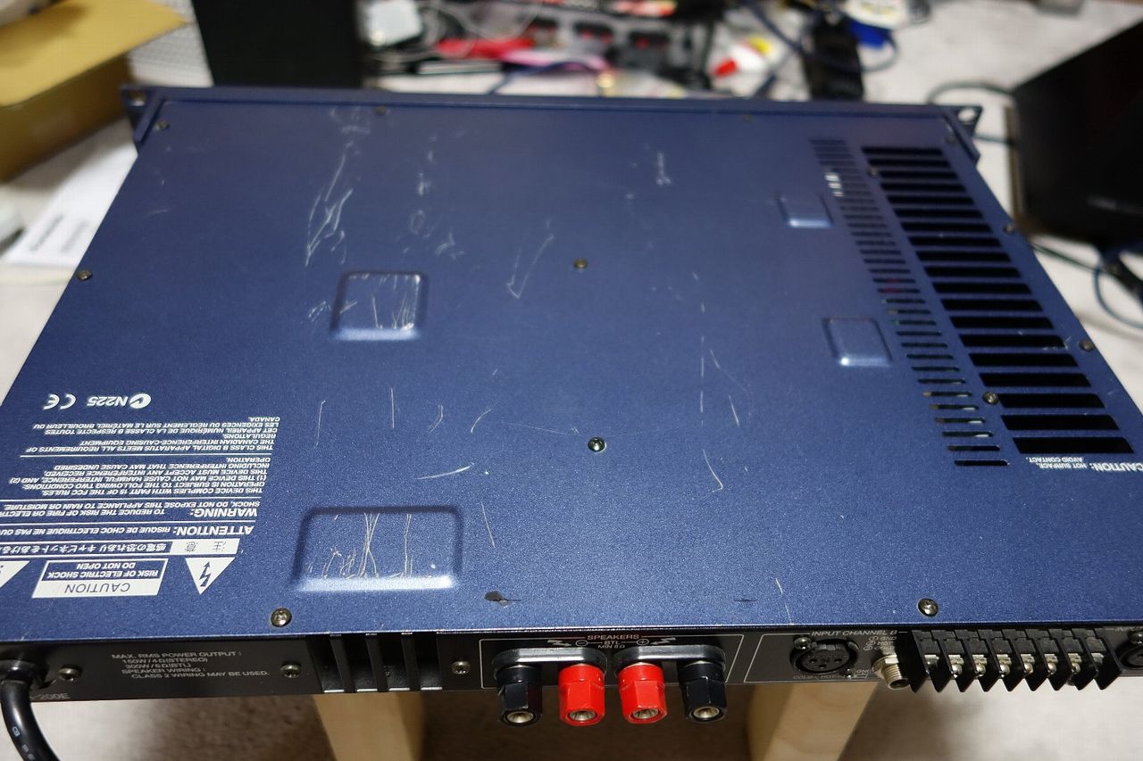 パワーアンプRoland SRA-200E Roland RAD SRA-200E 3号機ジャンクの内部探索 : アンプジャンカーのblog