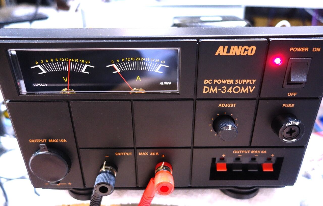 DM-340MV(DM340MV) ALINCO アルインコ 安定化電源 40A ALINCO