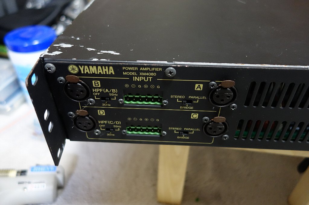 YAMAHA XM4080 ジャンクをリカバリーします : アンプジャンカー YAMAHA XM4080 ジャンクをリカバリーします : アンプジャンカー