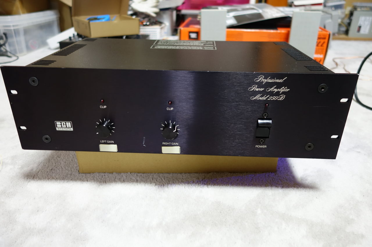 BGW Pro Power Amp 250D リカバリー : アンプジャンカーのblog BGW Pro Power Amp 250D リカバリー : アンプジャンカーのblog