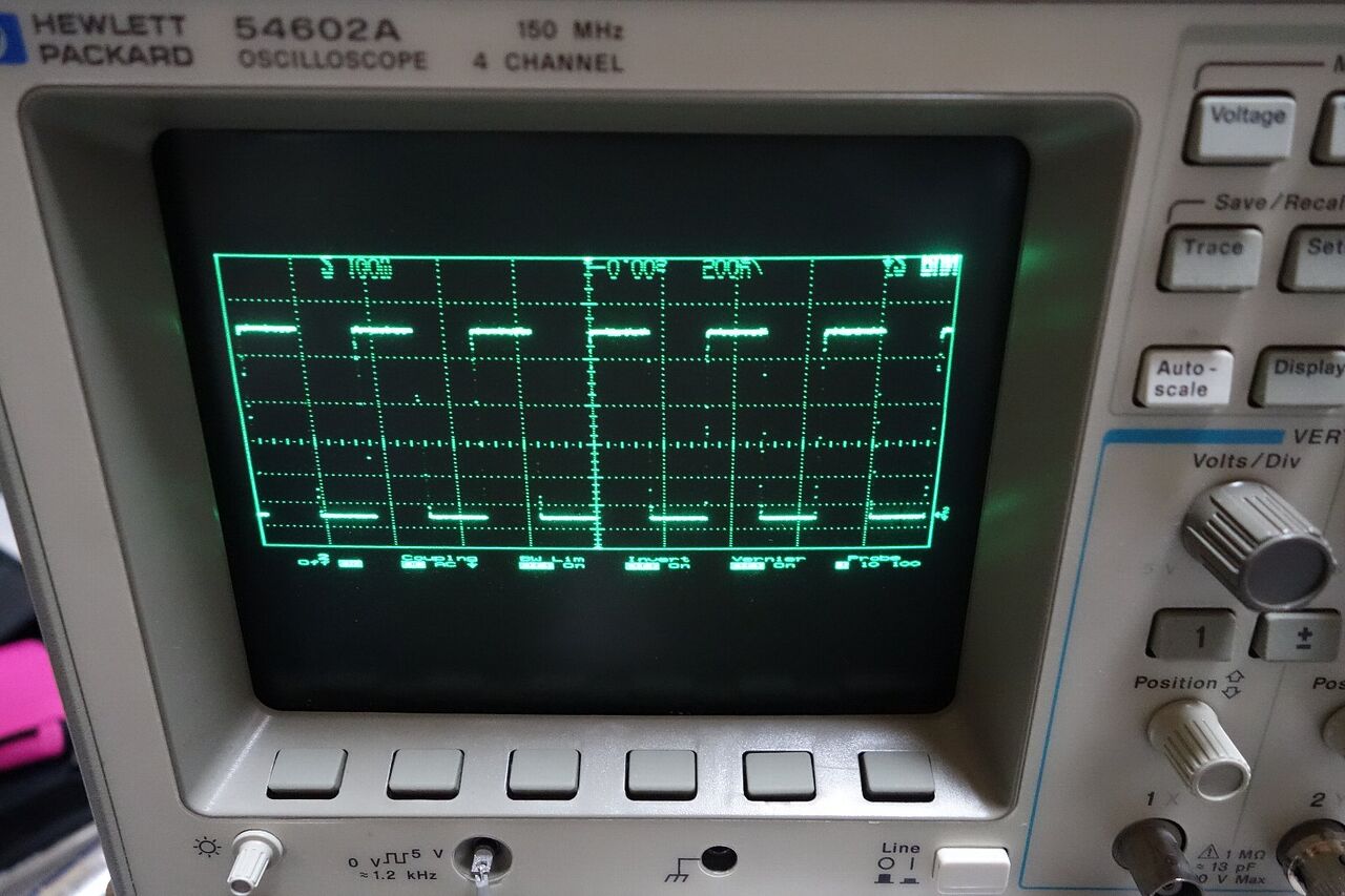 HEWLETT PACKARD 54602A ジャンクが届きました : アンプジャン