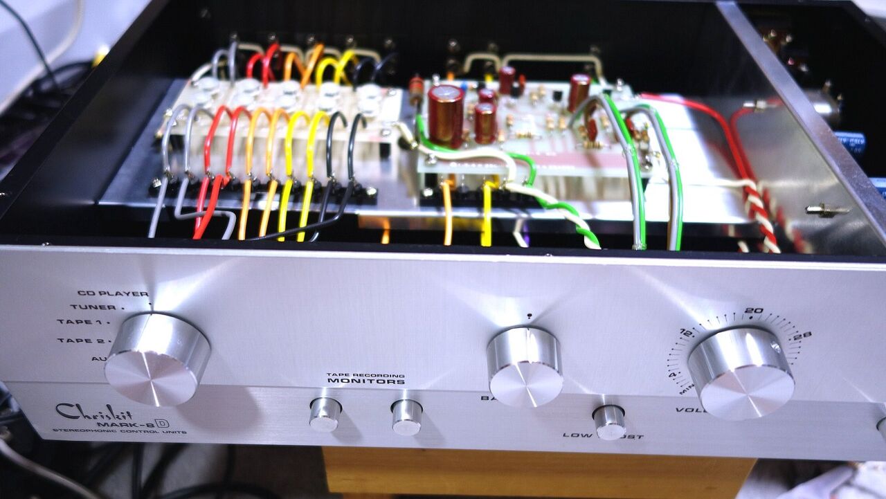 Chriskit MARK-8D ジャンクのリフレッシュ完了 : アンプジャンカーのblog