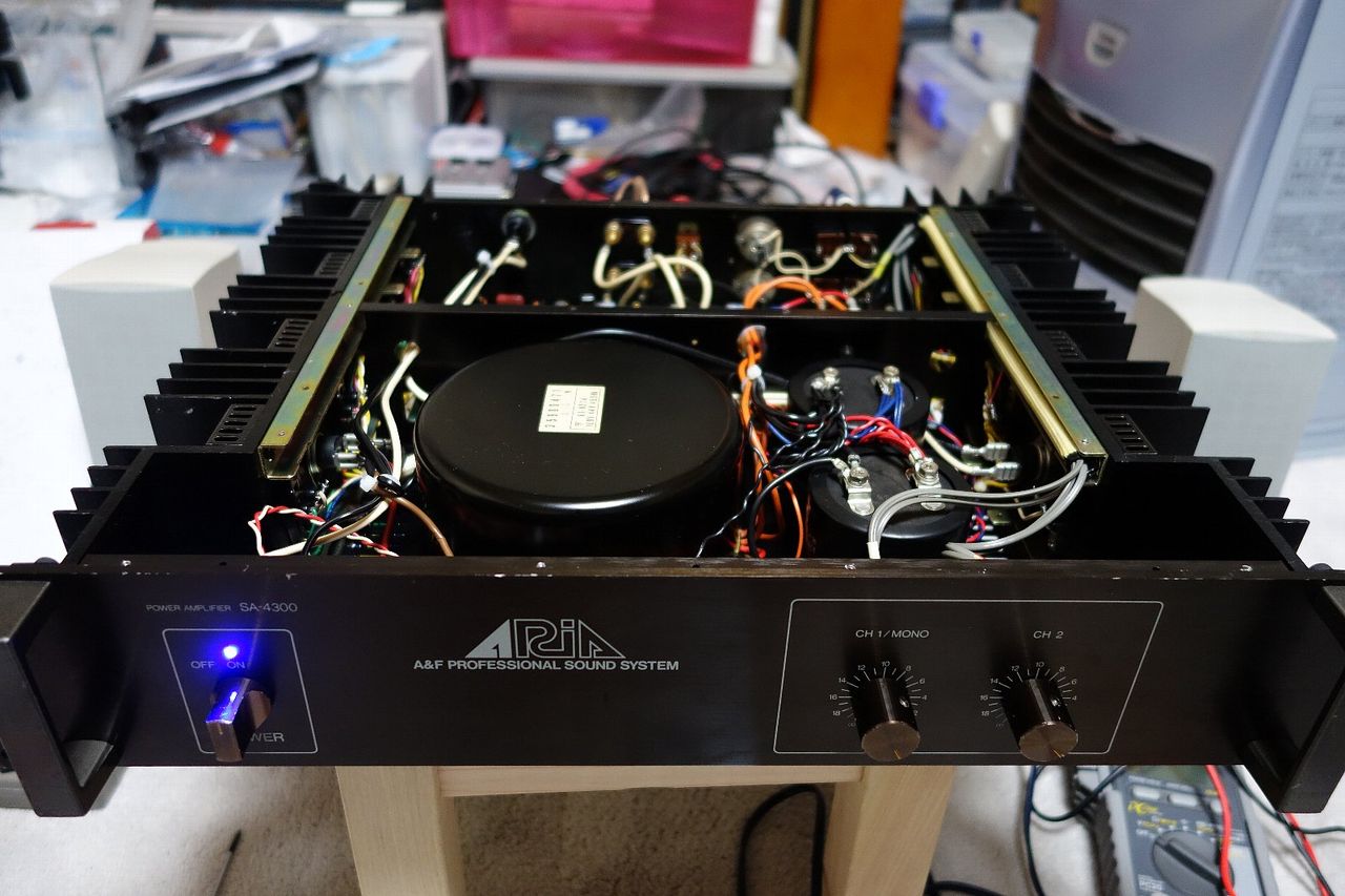 ARIA SA-4300のリフレッシュ : アンプジャンカーのblog