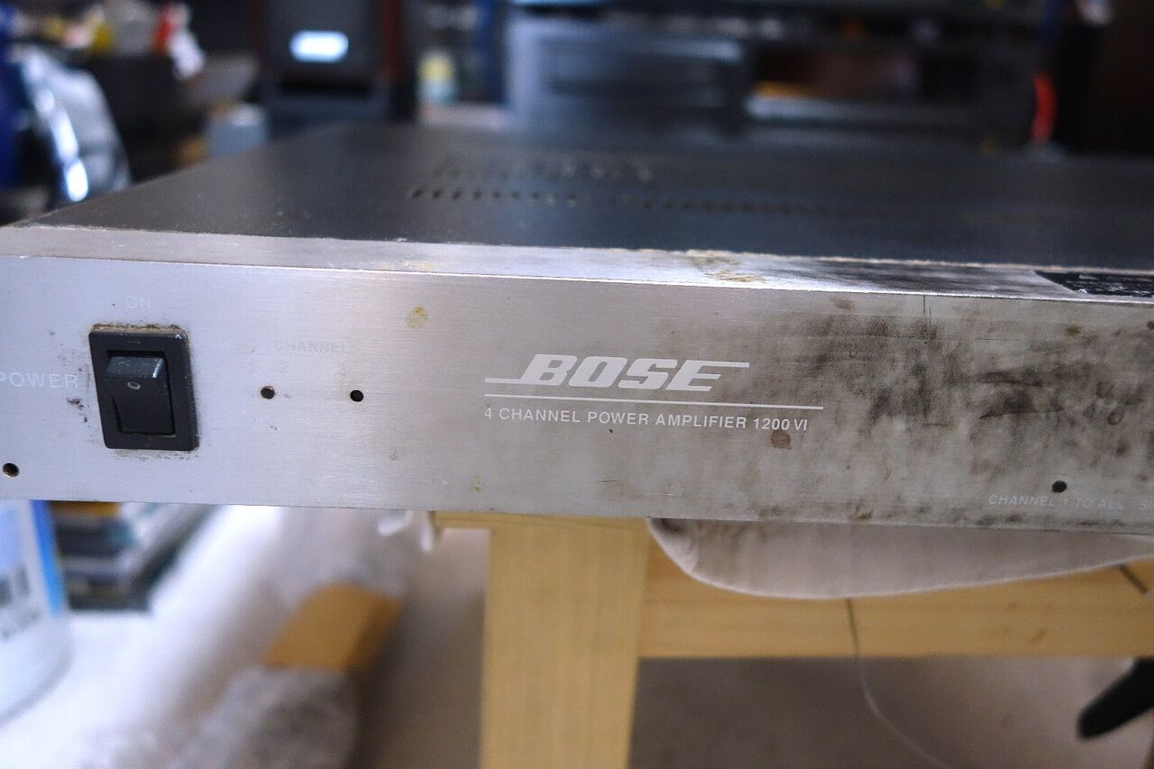 BOSE 1200VI ジャンクが届きました : アンプジャンカーのblog BOSE 1200VI ジャンクが届きました : アンプジャンカーのblog