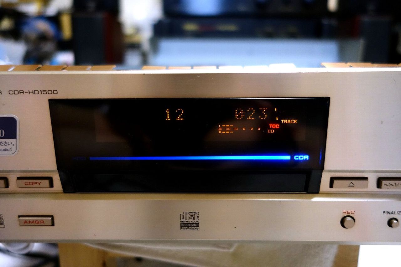 YAMAHA CDR-HD1500 読み込み確認できました : アンプジャンカー YAMAHA CDR-HD1500 読み込み確認できました : アンプジャンカー