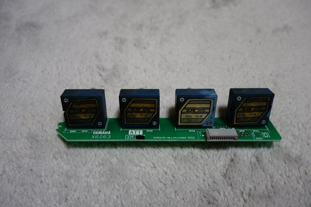 YAMAHA XM4080 ジャンクの各部リフレッシュ : アンプジャンカーのblog