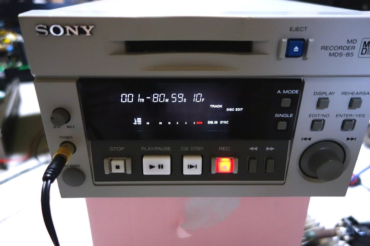 SONY MDS-B5 が届きました : アンプジャンカーのblog SONY MDS-B5 が届きました : アンプジャンカーのblog