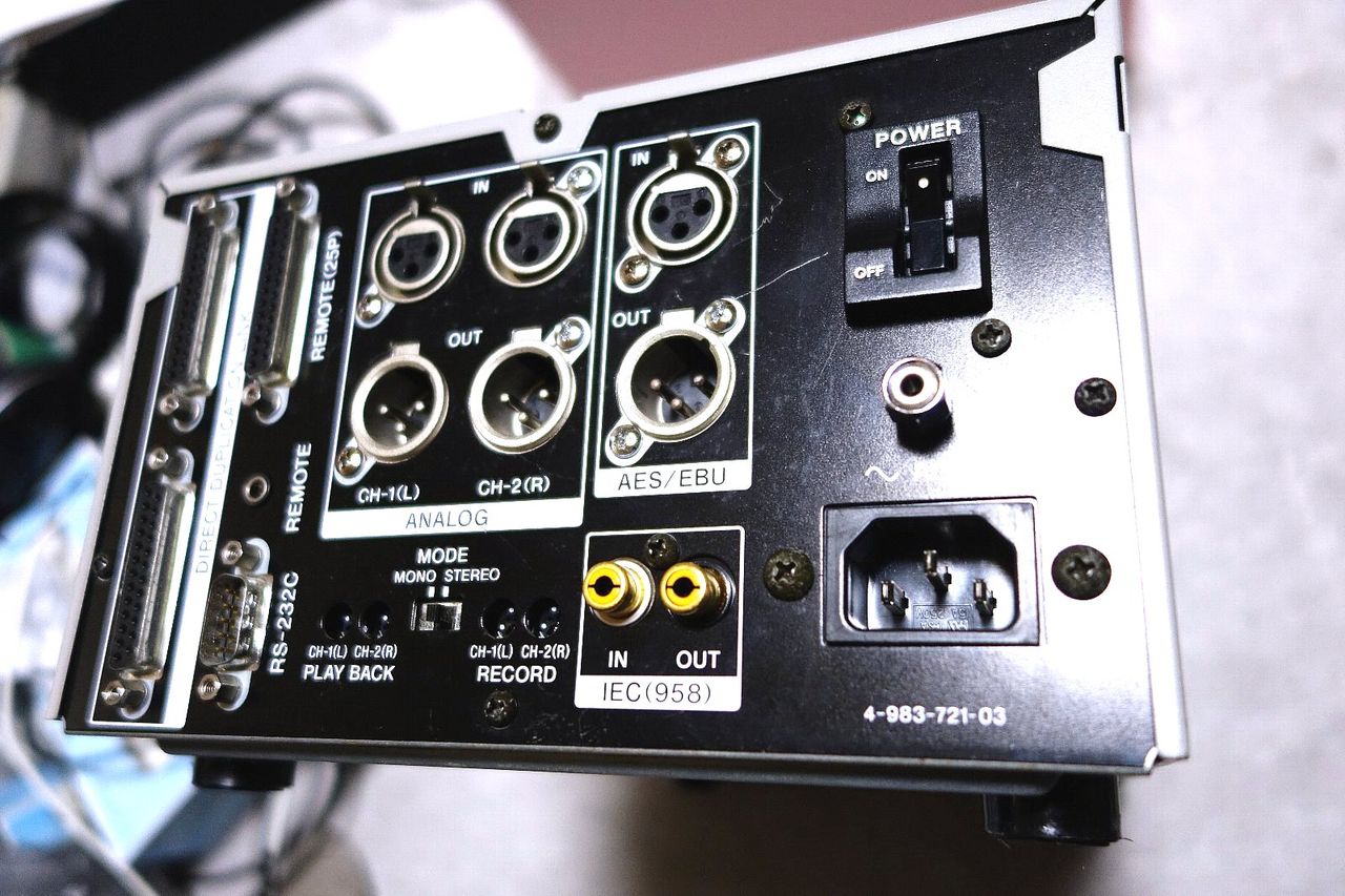 SONY MDS-B5 が届きました : アンプジャンカーのblog SONY MDS-B5 が届きました : アンプジャンカーのblog
