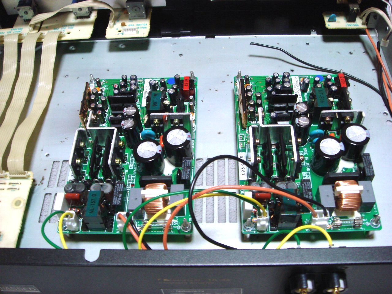 Nakamichi IA-4S オーディオアンプ　ナカミチ Nakamichi IA-4s をデジタルアンプにカスタマイズ : アンプ