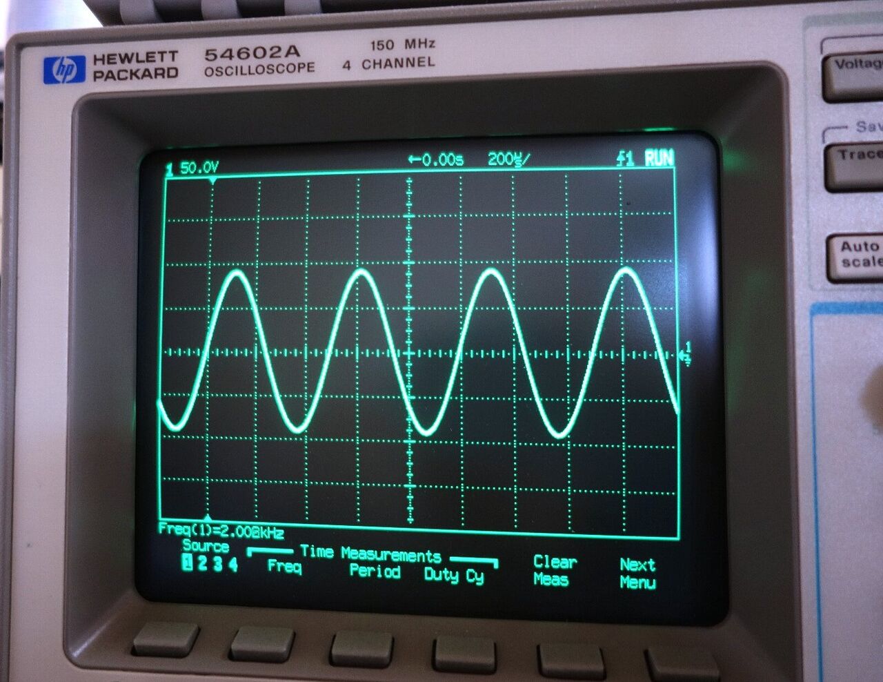 Aura AUV-80SE ジャンクの出力波形を観察してみました : アンプジャン
