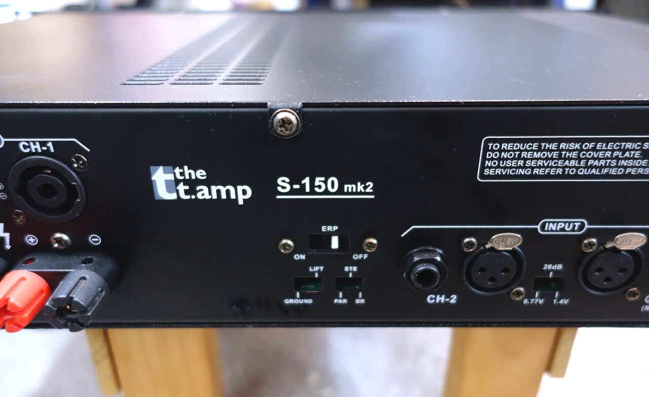 Thomann S-150mk2 ジャンクのレストア完了 : アンプジャンカーのblog