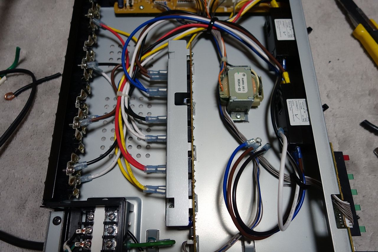 RAMSA PowerController WU-L67 を改造しました : アンプジャン RAMSA PowerController WU-L67 を改造しました : アンプジャン