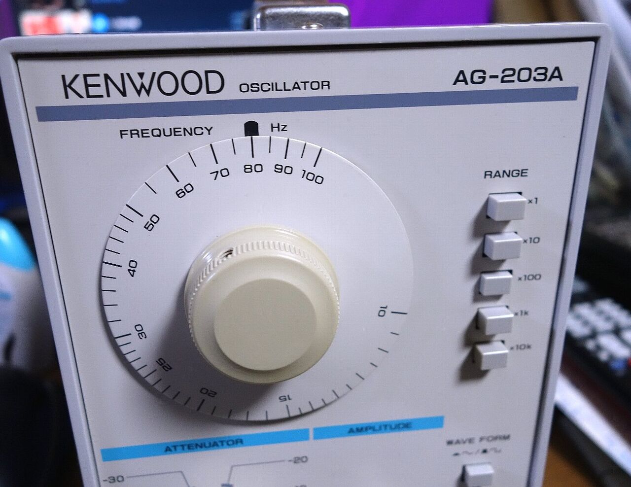 KENWOOD AG-203A の動作確認してみました : アンプジャンカーのblog