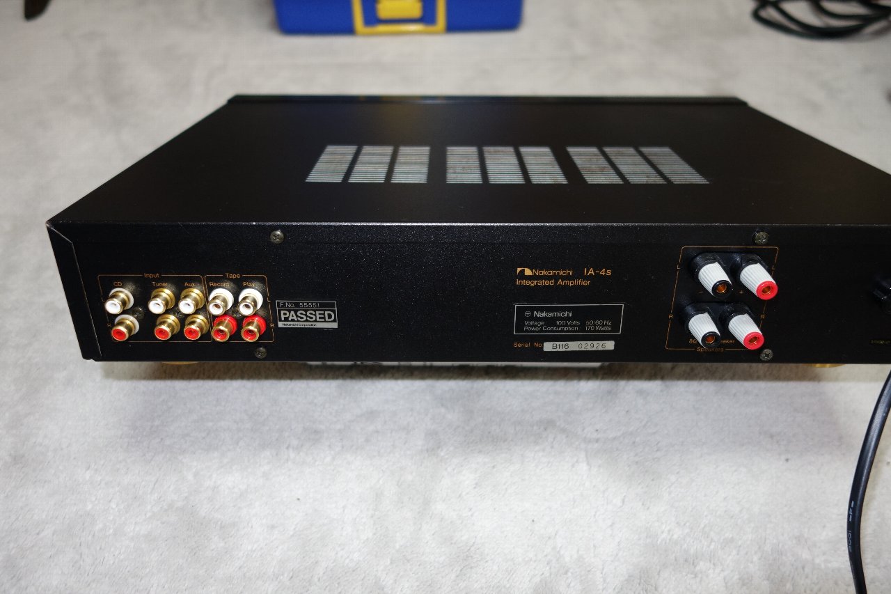 Nakamichi IA-4s をデジタルアンプにカスタマイズ : アンプ Nakamichi IA-4s をデジタルアンプにカスタマイズ : アンプ