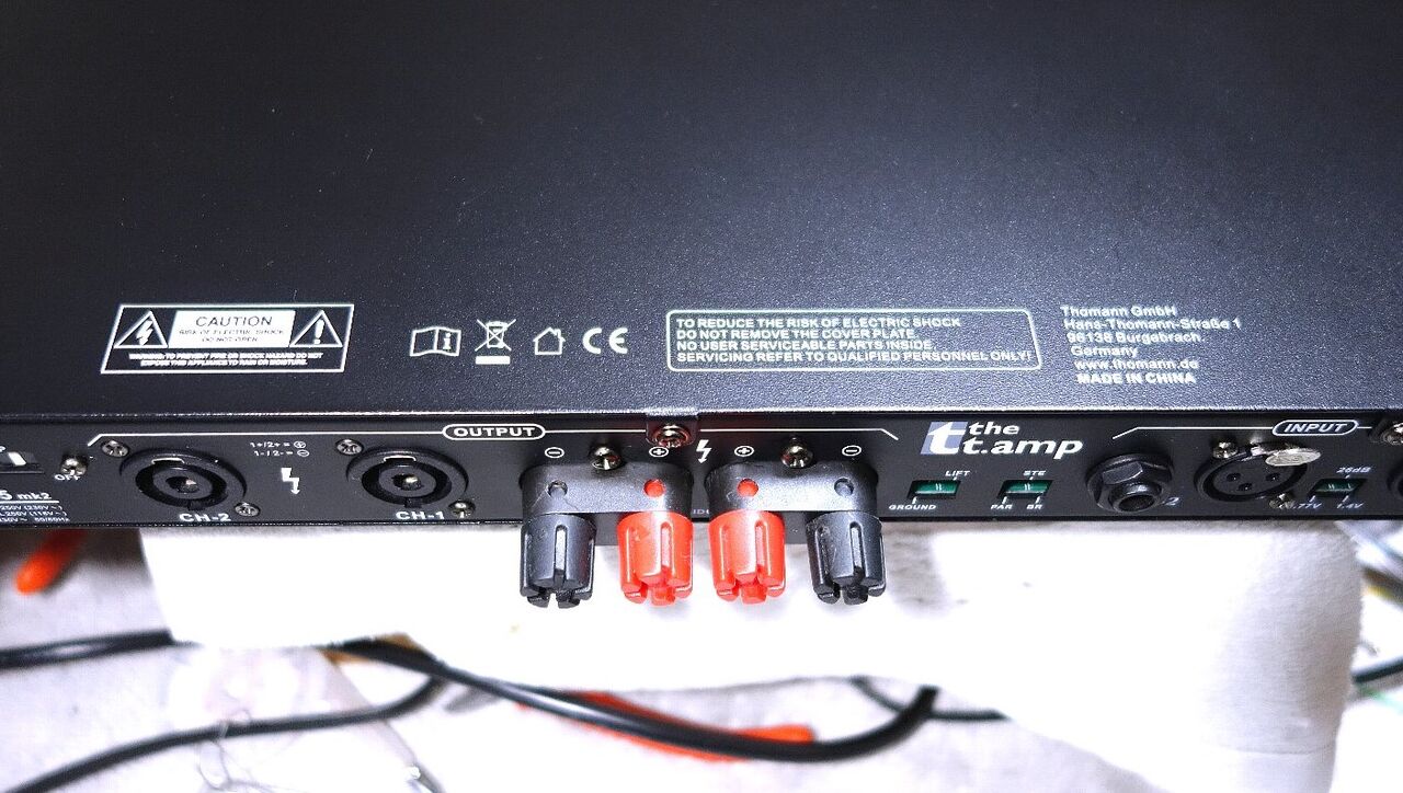 Thomann S-75mk2 ジャンクを入手しました : アンプジャンカーのblog Thomann S-75mk2 ジャンクを入手しました : アンプジャンカーのblog