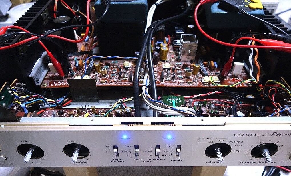 Marantz PM-4 ジャンクの調整しました : アンプジャンカーのblog Marantz PM-4 ジャンクの調整しました : アンプジャンカーのblog