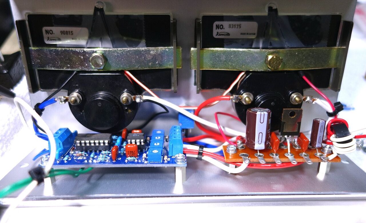 中古メーターを入手したのでVUメーターを作ってみました 中古メーターを入手したのでVUメーターを作ってみました
