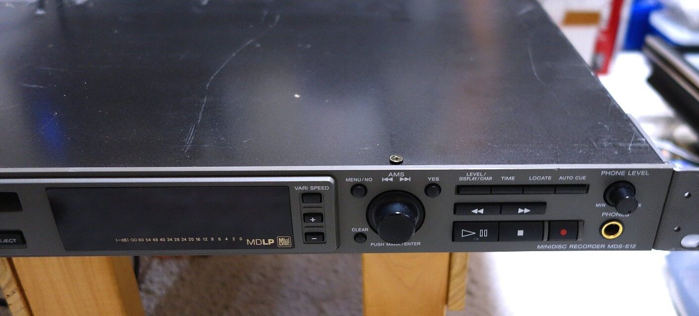 SONY MDS-E12ジャンクを見つけました : アンプジャンカーのblog SONY MDS-E12ジャンクを見つけました : アンプジャンカーのblog