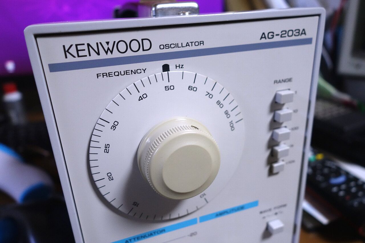 KENWOOD ケンウッド AG-203A オシレータOSCILLATOR発振器 3324【KENWOOD】オシレーター 型番：AG-203A | EHI株式会社
