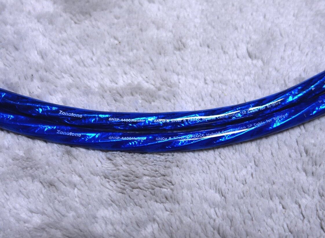 Zonotone 6NSP-Granster 4400 Meister Bi-Wire を入手しました Zonotone 6NSP-Granster 4400 Meister Bi-Wire を入手しました