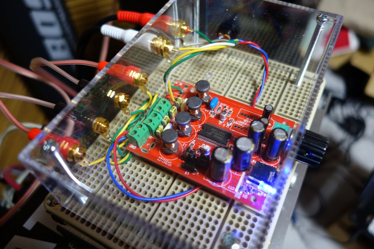 自作アンプ ★ YAMAHA製 YDA138 デジタルアンプ自作キットの研究・改造 1