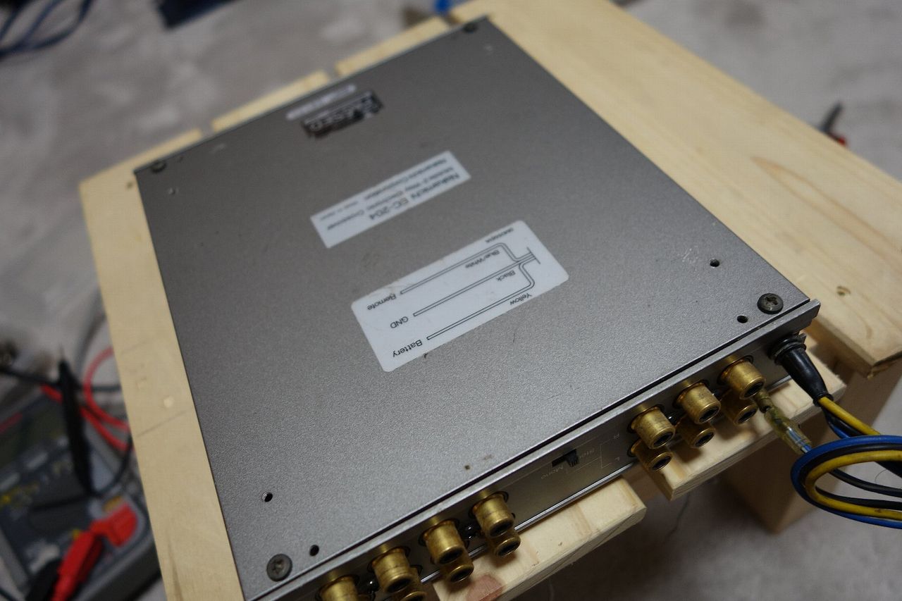Nakamichi EC-204 をホームユースに改造して使う : アンプジャン