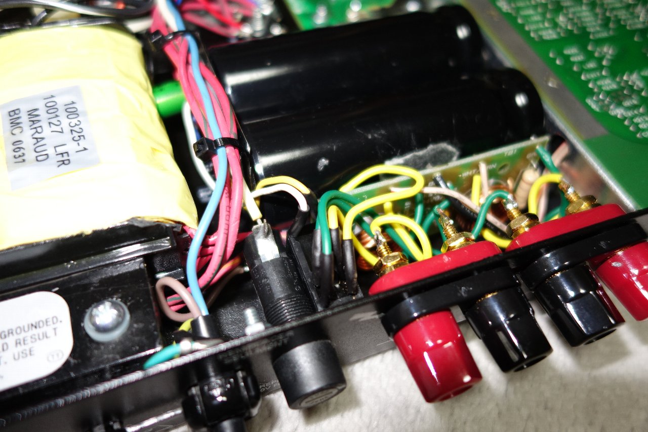 CROWN D-75にもSP保護・ミュートキットの取り付け : アンプジャンカー 