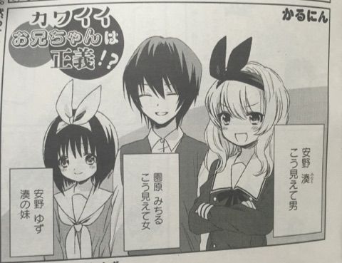 カワイイお兄ちゃんは正義 P かるにん F まんがタイムジャンボ1603 サイタニヤブログ インスパイア