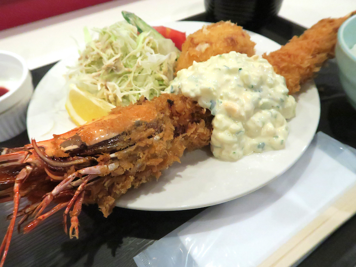 海老の大きさに妥協無し 天然大海老フライ専門店 堺筋本町 Ab Kitchen 美食磁石 Powered By ライブドアブログ