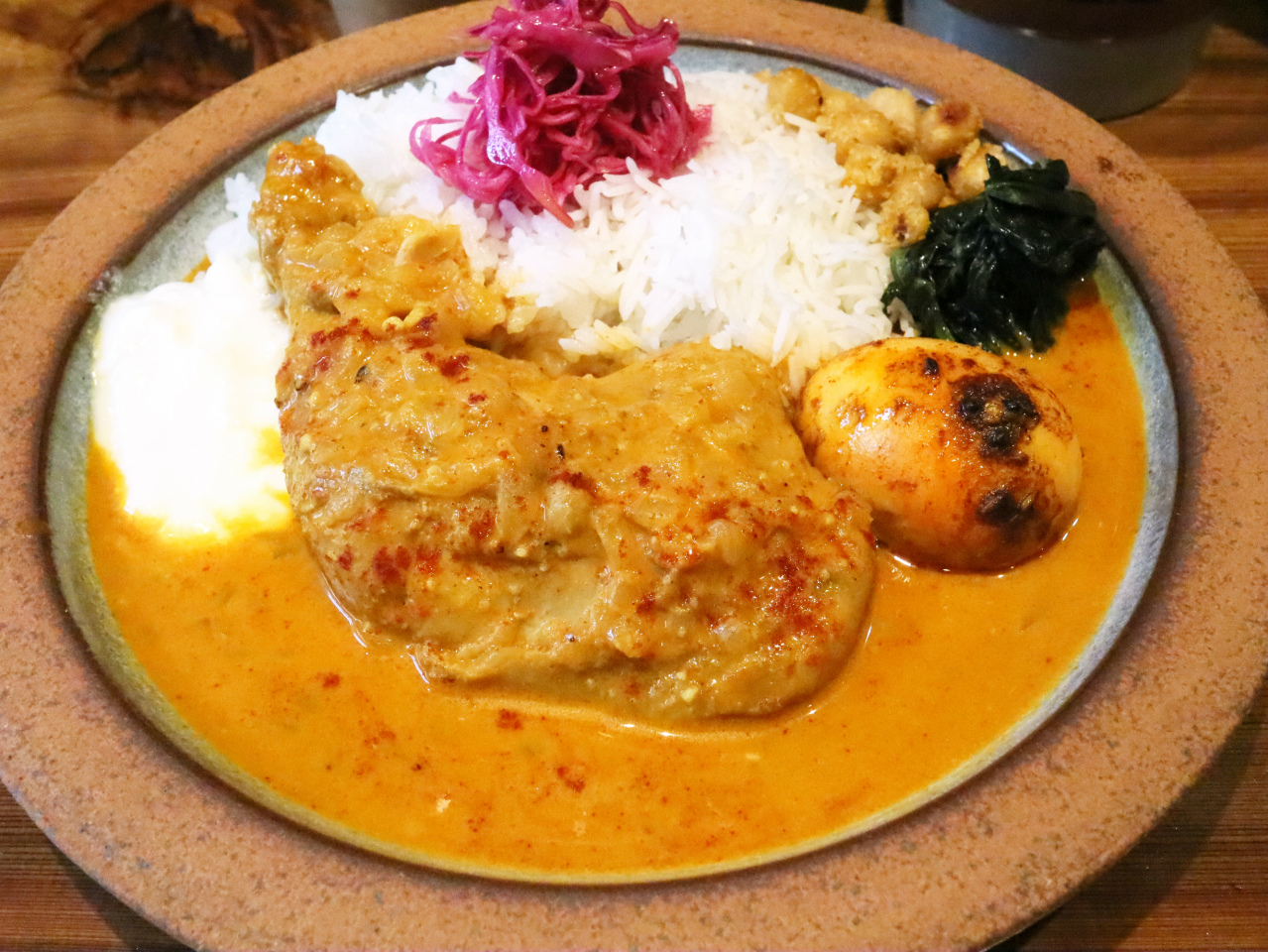 骨付きチキンがまるごと1本 Bonsの新しいバターチキンカレー 城東区関目 Bon S Curauneru ボンズクラウネル 美食磁石 Powered By ライブドアブログ