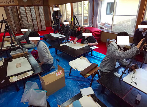 二本松調査風景