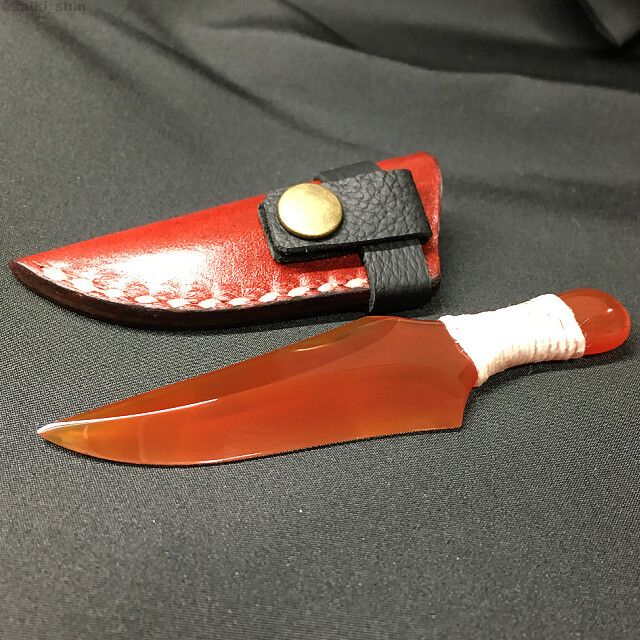 鉱石ナイフ サードニクス 篝火鉱物部 鉱石ナイフ サードニクス 篝火鉱物部