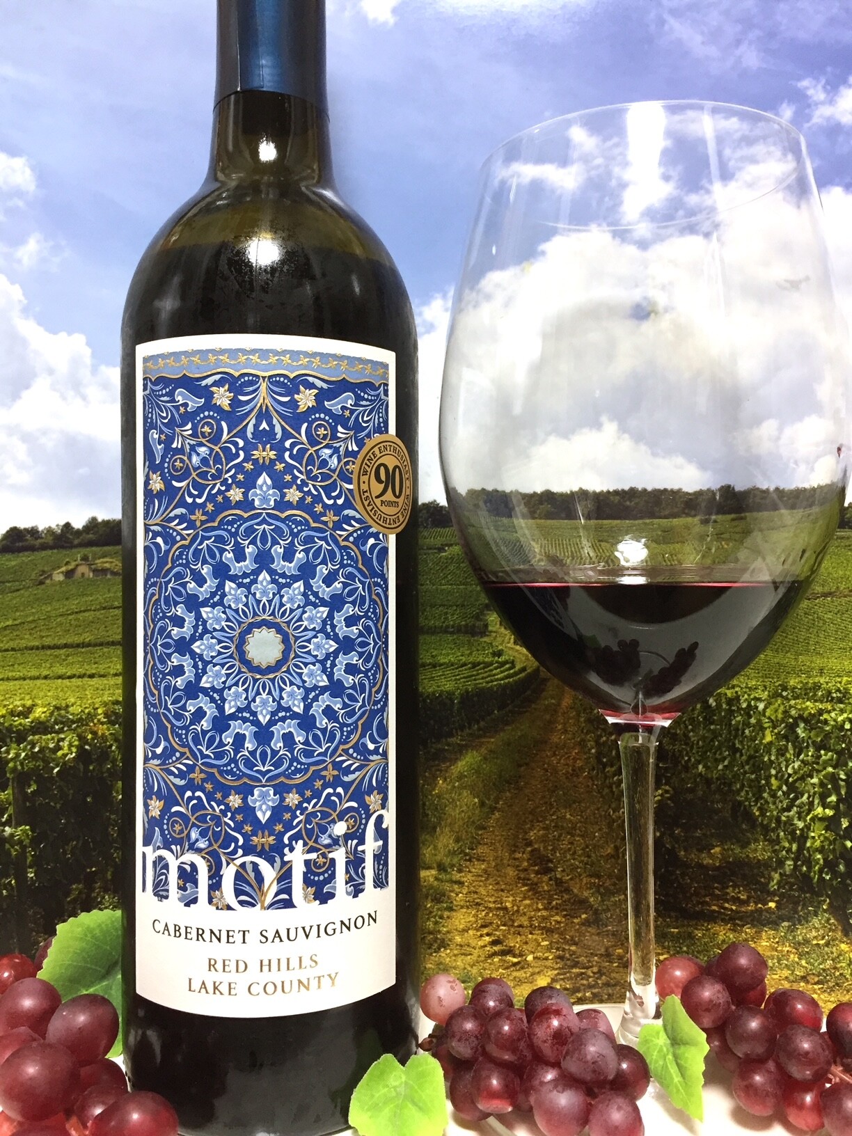 Motif Cabernet Sauvignon 2022 Red Hills Lake County : Red Red Wine
