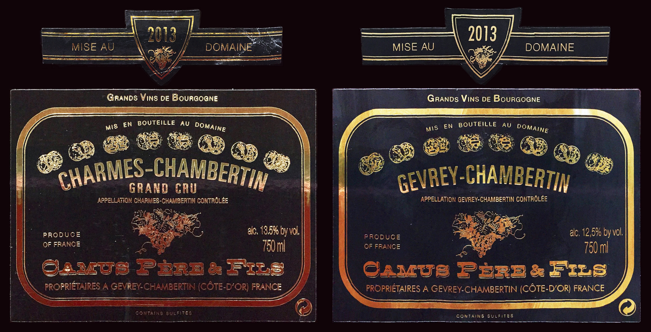 ワイン Gevrey-Chambertin Camus Pere & Fils 2013 Camus Père & Fils Chambertin Grand | Vinica 無料のワインアプリ