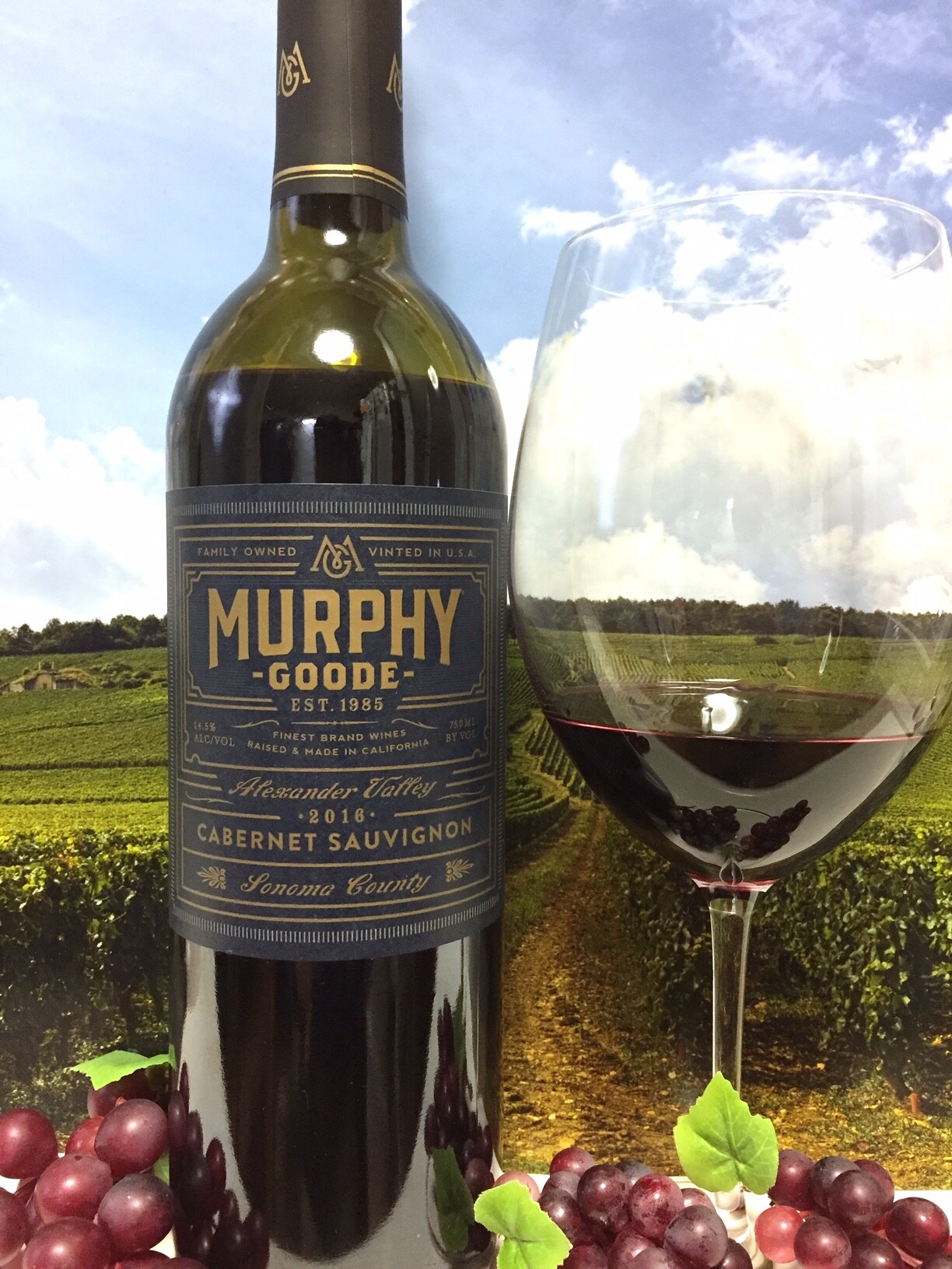 Murphy Goode Winery Cabernet Sauvignon 16 Alexander Valley Sonoma County Red Red Wine 偉いワイン 探しの備忘録