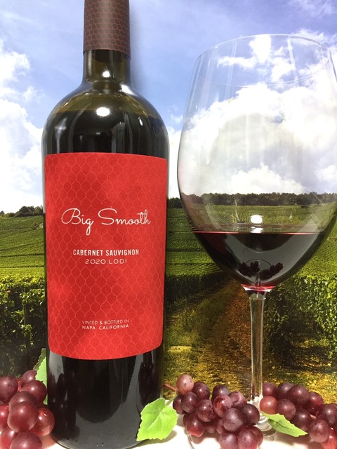 6-2 『WINE』アメリカンサインライト【引取限定・現状渡し】カグマニア Don Sebastiani Big Smooth Cabernet Sauvignon 2020 Lodi : Red Red