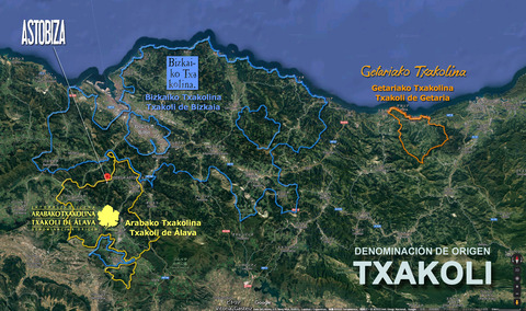 Txakoli_Map_Google