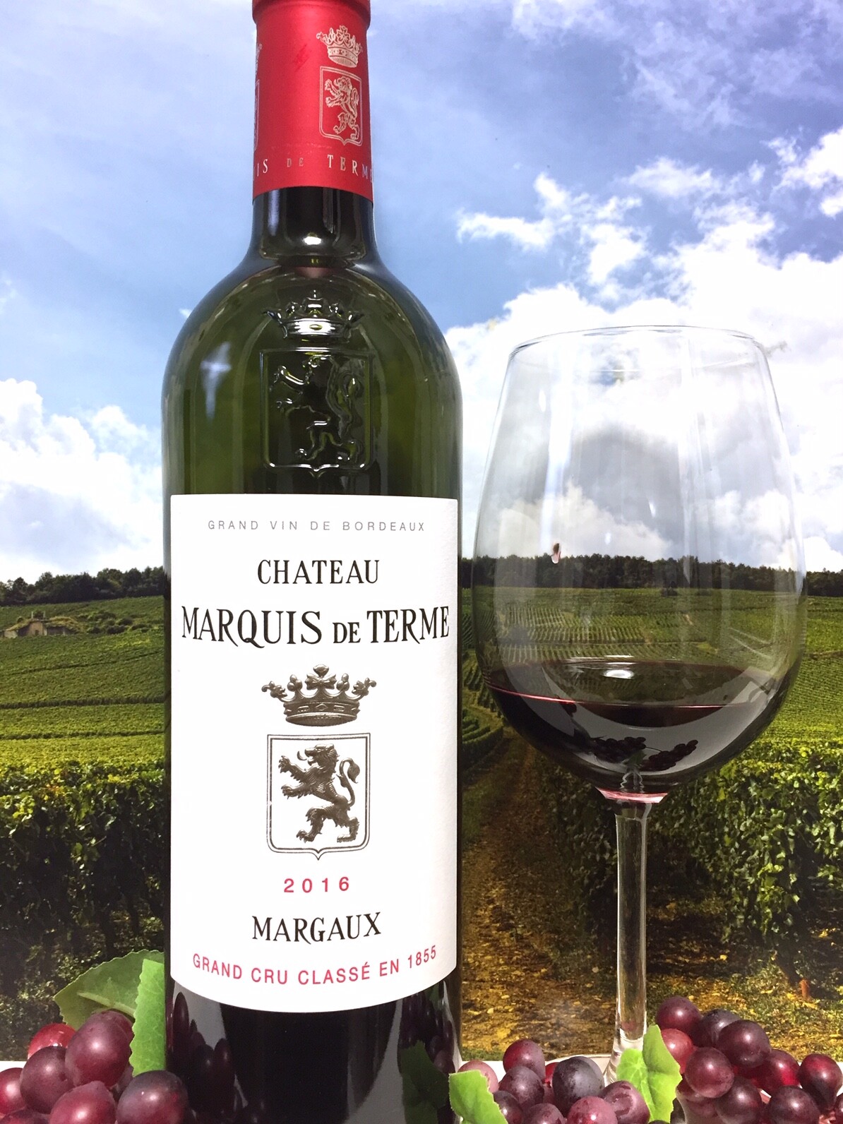 Chateau Marquis De Terme 16 Red Red Wine 偉いワイン 探しの備忘録