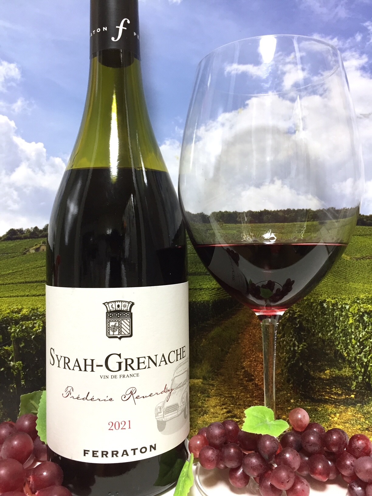 Ferraton Syrah-Grenache Frédéric Reverdy 2021 Vin de France : Red