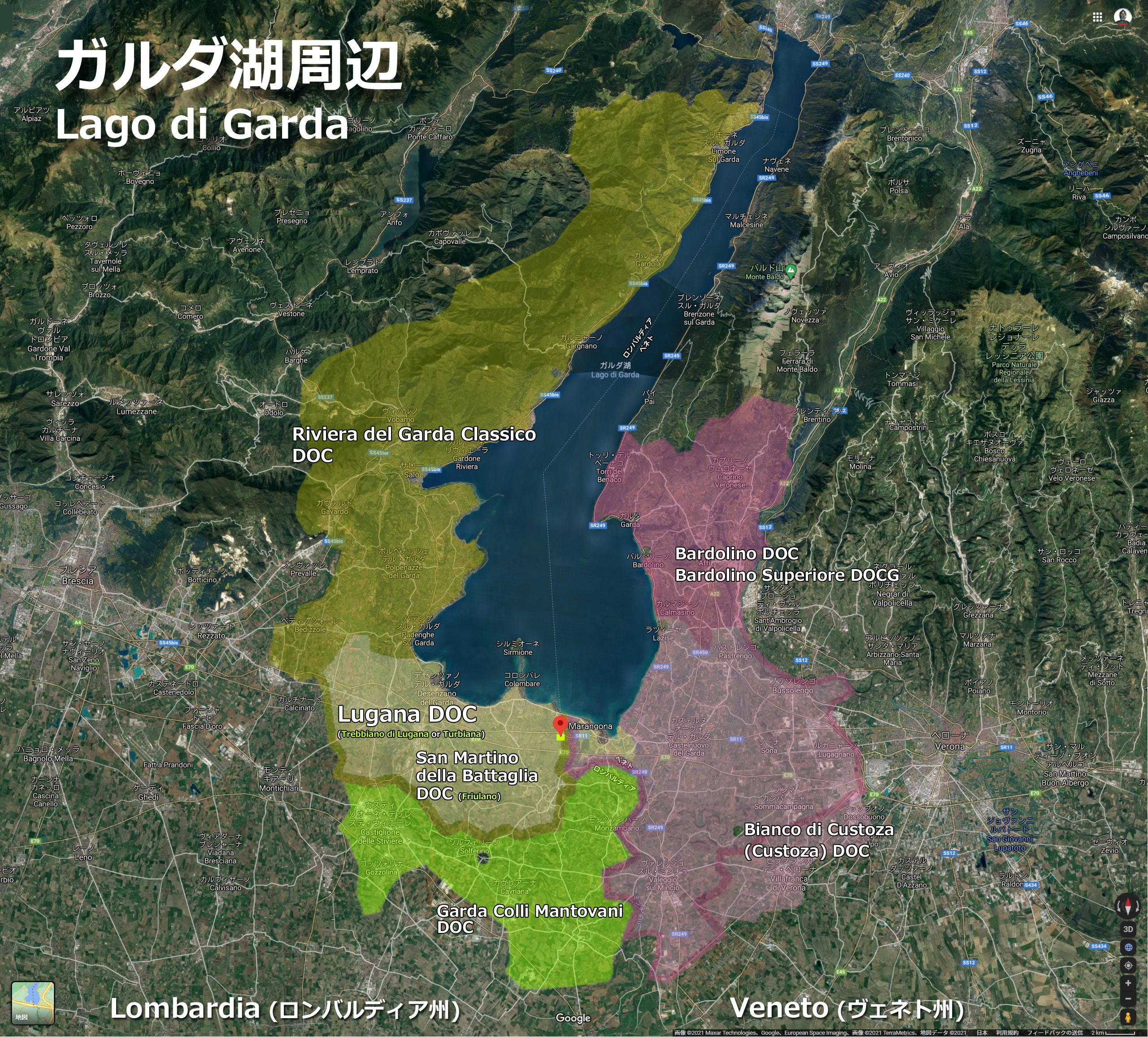 Marangona Lugana Doc 17 Marangona Red Red Wine 偉いワイン 探しの備忘録