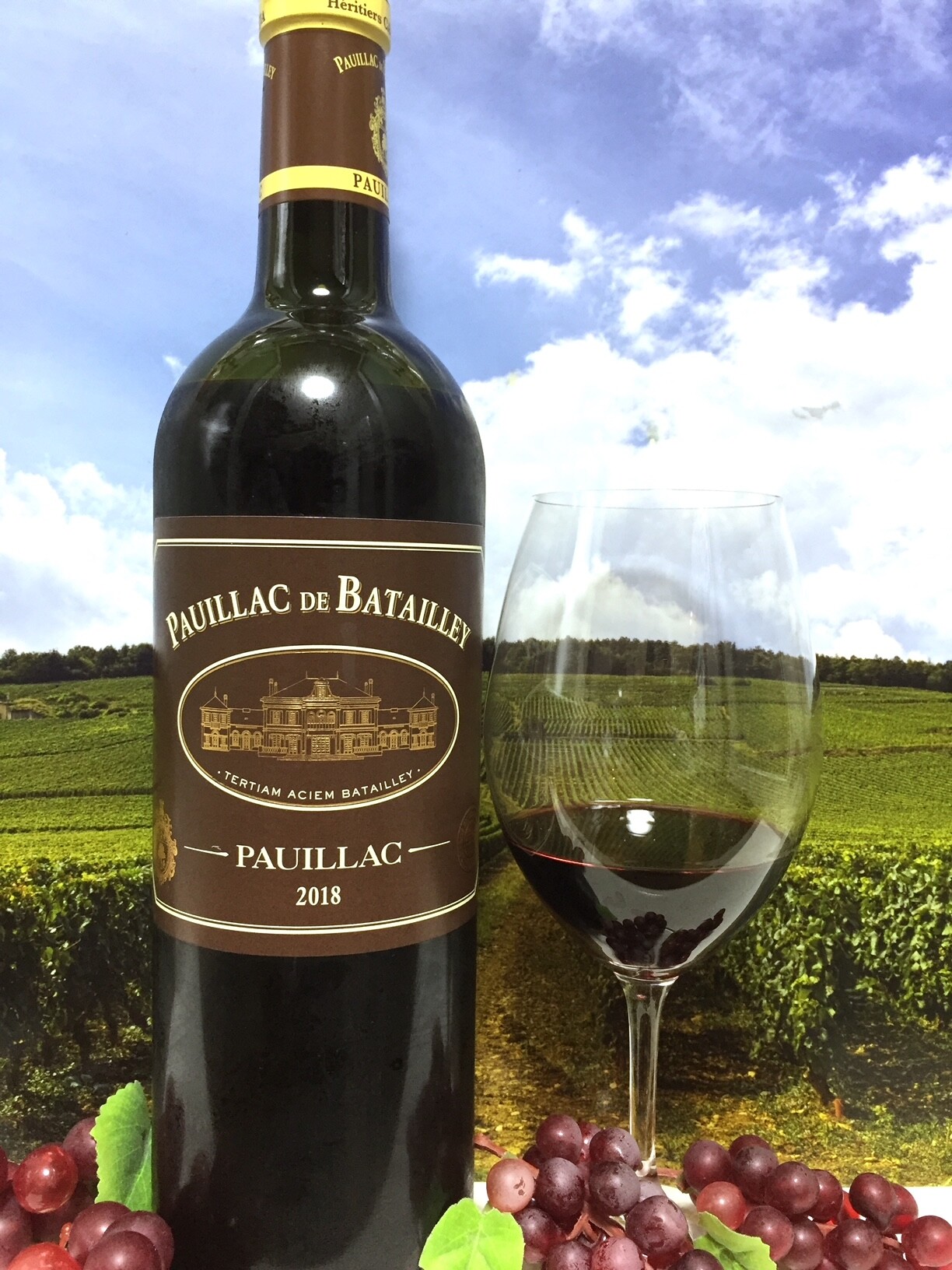 【格付け第5級】シャトー バタイエ 赤1998年 (750ml) 楽天市場】シャトー・バタイエ [1998] メドック格付け第5級 AOC